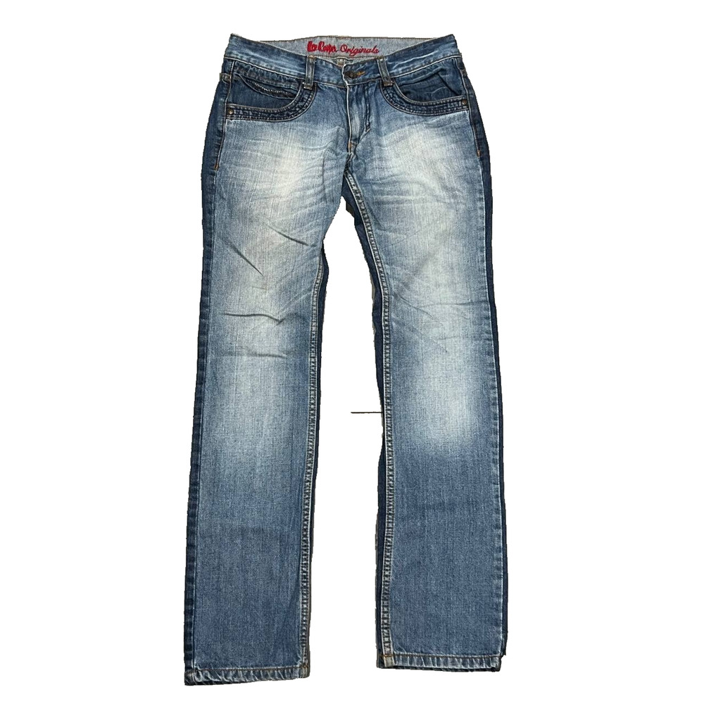 ORIGINAL LEE COOPER Y2K MEN’S SLIM FIT JEANS Blue 32 A003957